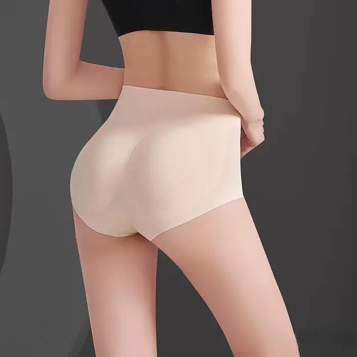 Culotte d'Été en Silicone Sans Couture, Sous-Vêtement Modelant les Hanches et les Fesses, Coussinets