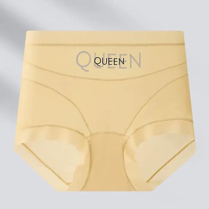 Culotte de contrôle du ventre taille haute pour femmes, sous-vêtements respirants sans couture en so