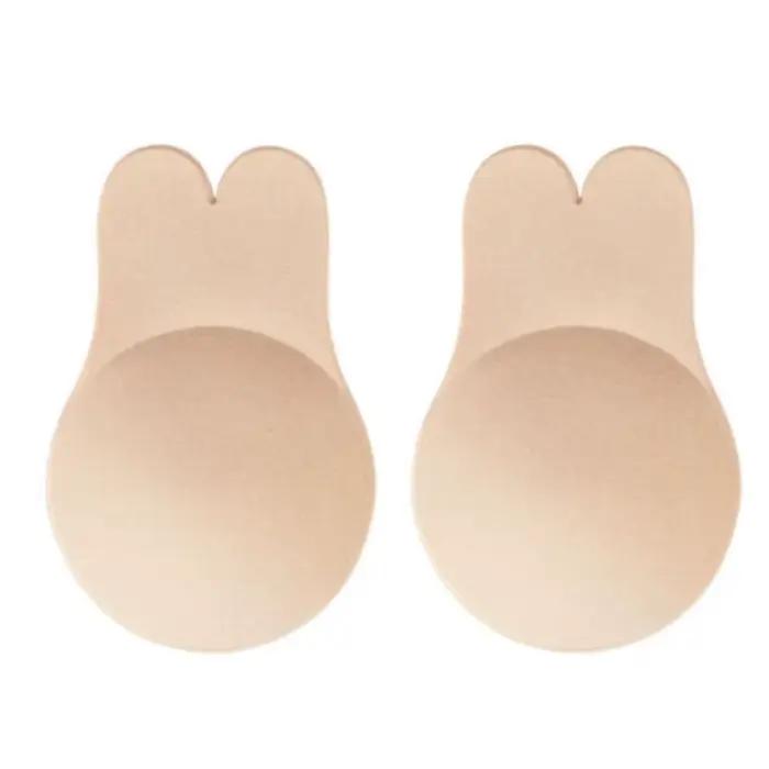 Coussinets de soutien-gorge en silicone auto-adhésifs pour femmes, couverture de soutien-gorge invis