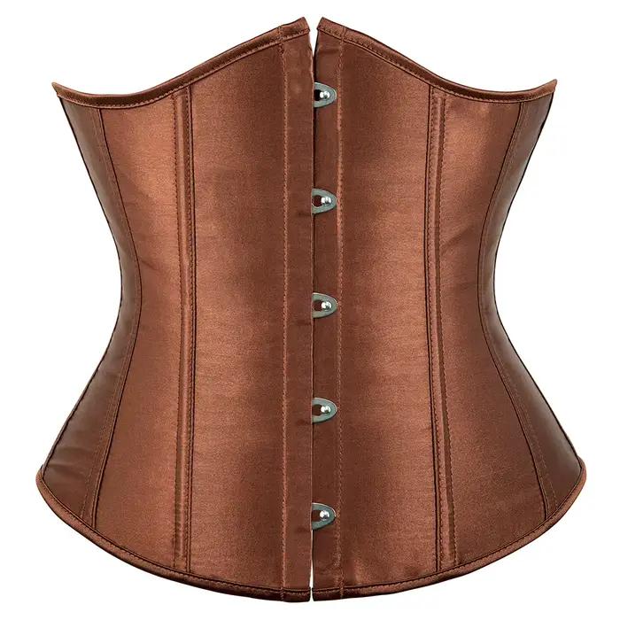 Corset sous-poitrine amincissant la taille, Bustier sculptant le corps pour femme, Corset Steampunk