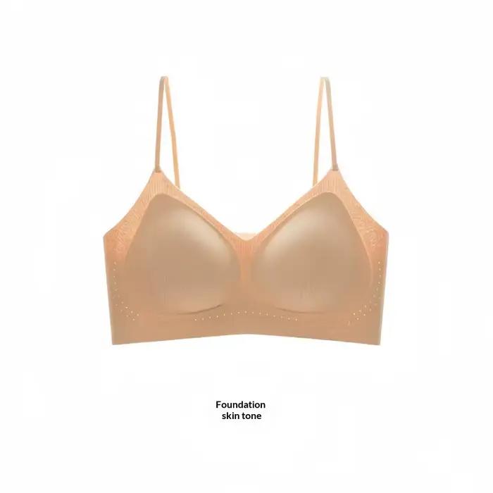 Soutien-gorge sans couture à maintien doux pour femmes, ultra-fin, push-up pour petites poitrines, c