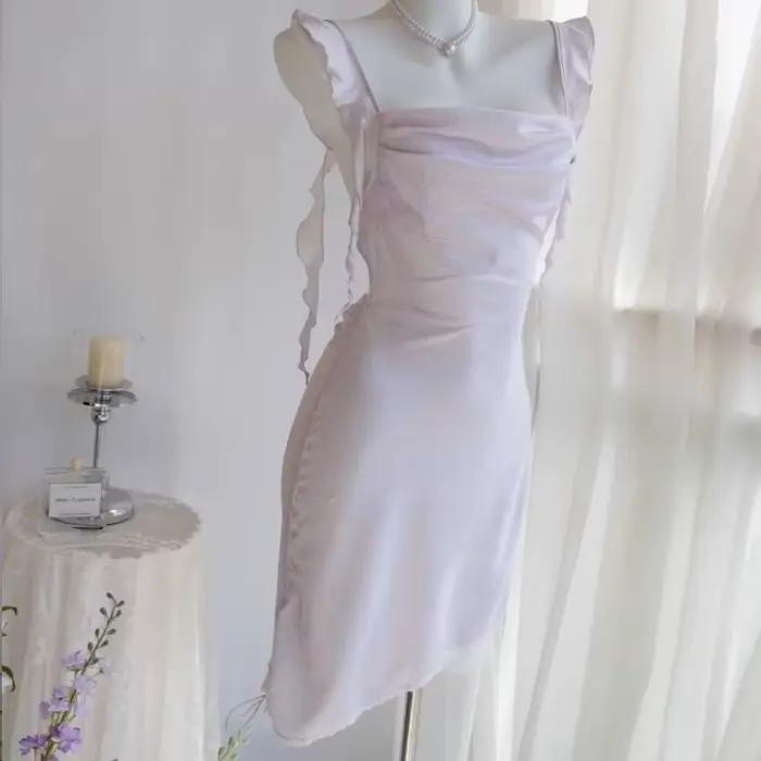 Chemise de nuit française Love Sea, Lingerie romantique, Lingerie Sexy de vacances, chemise de nuit
