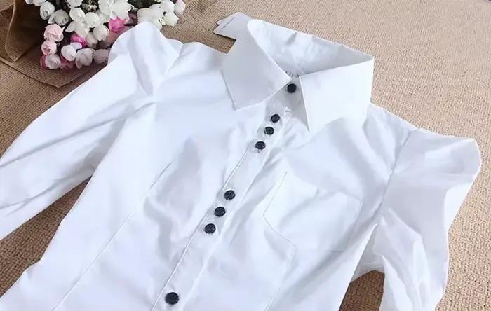 2025 femmes Body à manches longues moulante blanc Blouse chemise bureau dame travail formel corps ch
