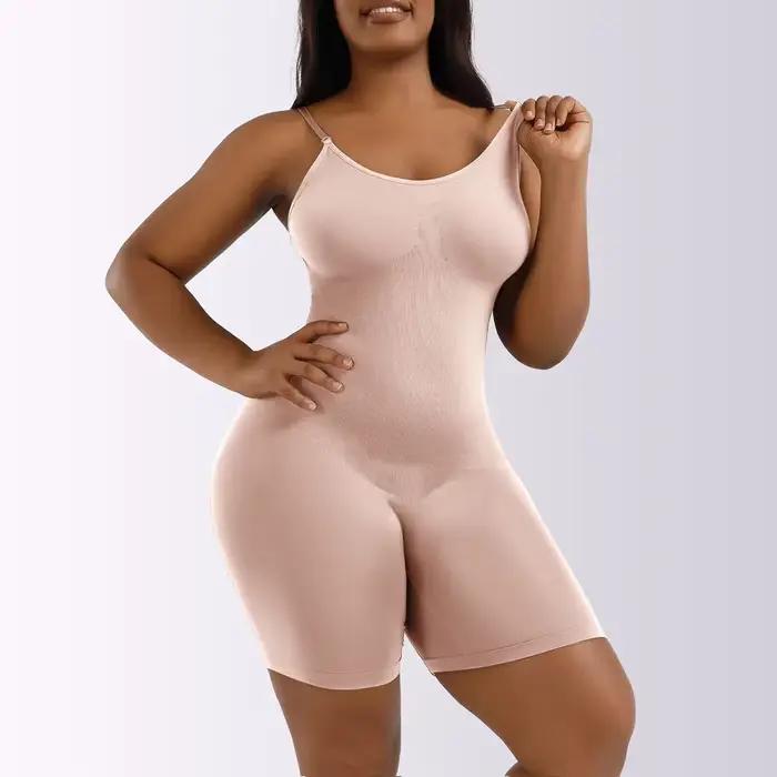 Body moulant complet pour femmes, pour le contrôle du ventre, sans couture, ferme, entraîneur de tai