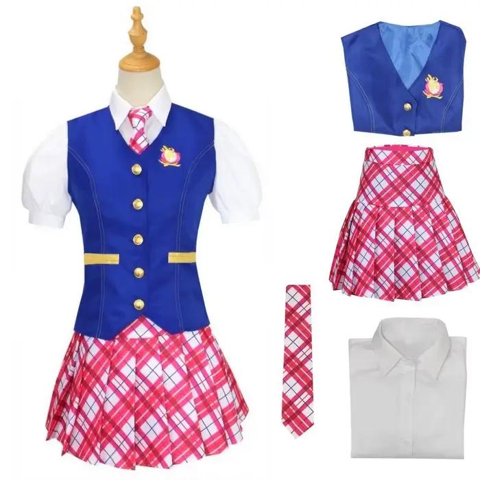 Ensemble d'uniformes de princesse noble de style universitaire | Costume de jeu de rôle style Dela
