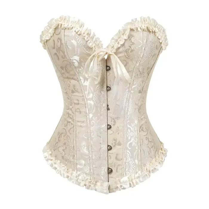 Bustiers et Corsets Sexy en dentelle florale, vêtements modelants pour femmes, Vintage, gothique, su