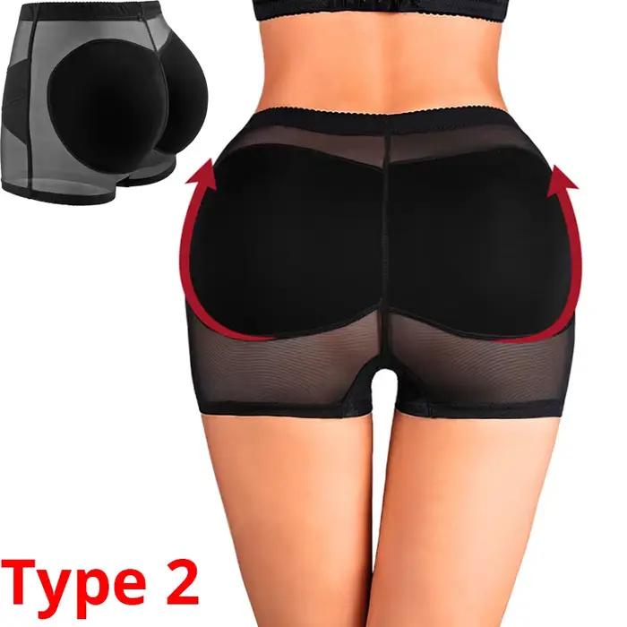 YBFDO Shapewear rembourré hanche bout à bout culotte taille haute formateur pour les femmes ventre c