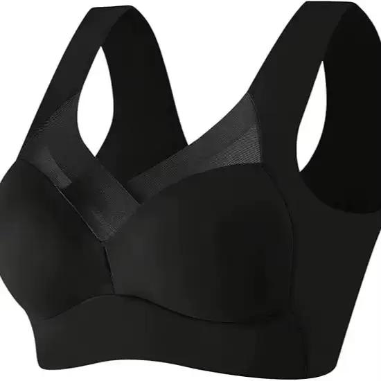 Soutiens-gorge pour femmes âgées, sans couture, sans armatures, correcteurs de posture, push-up, ant