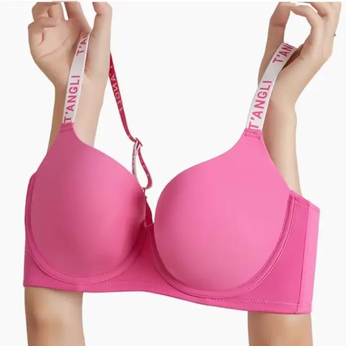 Soutien-gorge sans couture grande taille pour femmes, minimiseur, couverture complète, avec larges b