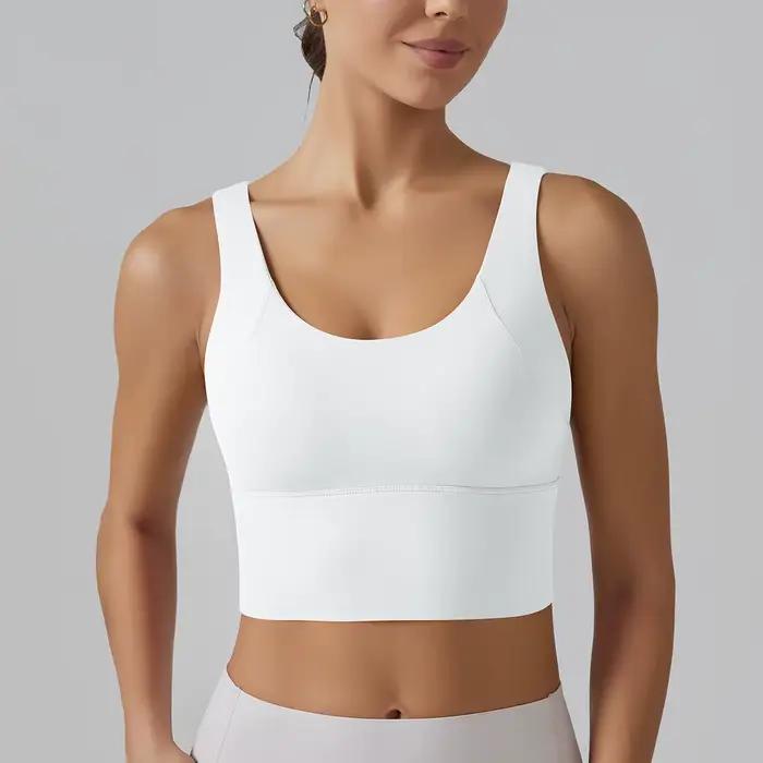 Soutien-gorge de Yoga sous-vêtements femmes été soutien-gorge antichoc beau dos sport course vêtemen
