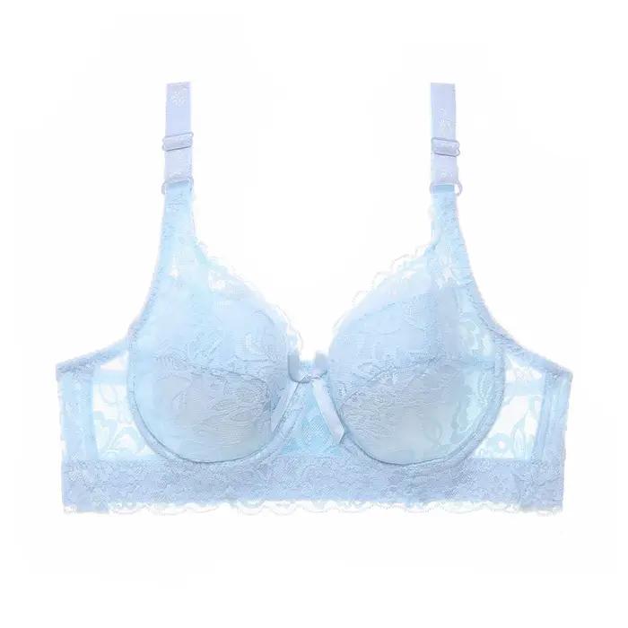 Soutien-gorge buste plus grand – Conception en dentelle jaune pour un soutien et un style amélioré,