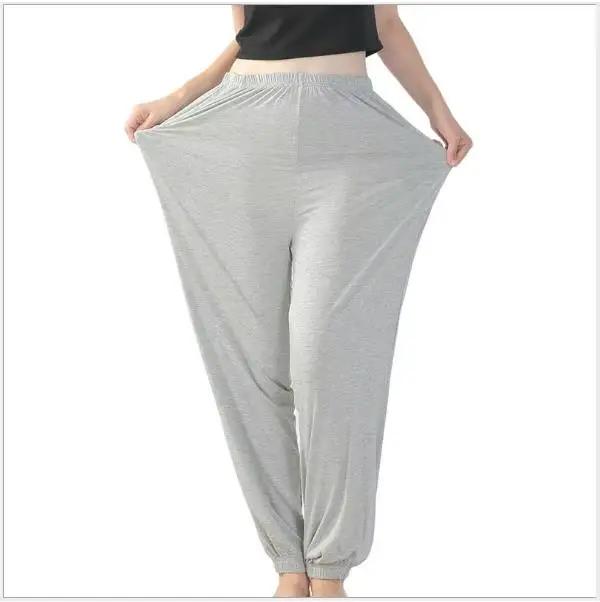 Vêtements de salon femmes bas pantalons pyjamas grande taille 6XL 7XL grande taille pantalon printem