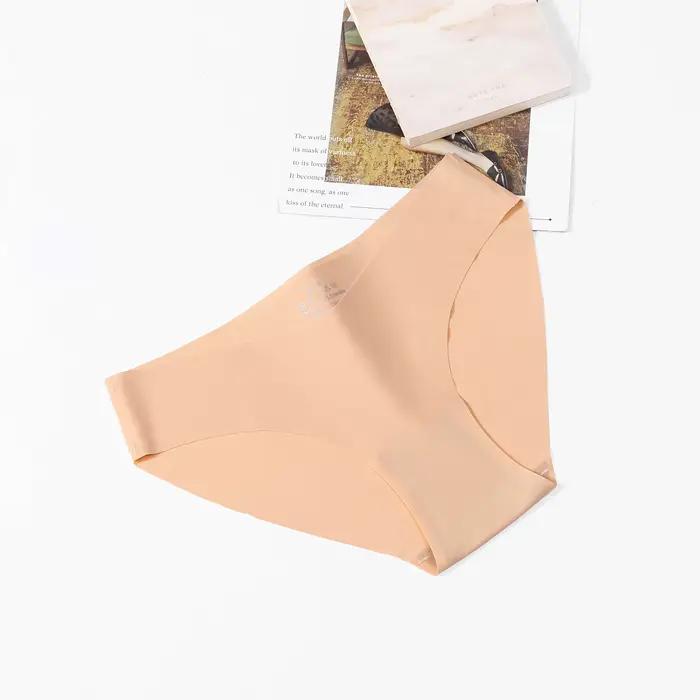Ice InjSeamless-Culotte taille basse pour femme, sous-vêtement sexy, slip élastique solide, lingerie