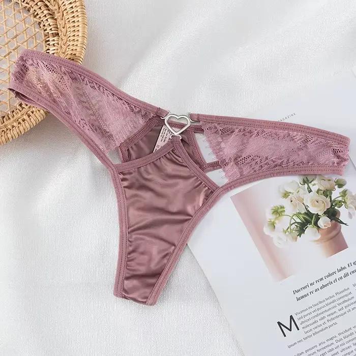 String européen taille basse sans couture pour femme, sous-vêtement confortable, culotte sexy en den