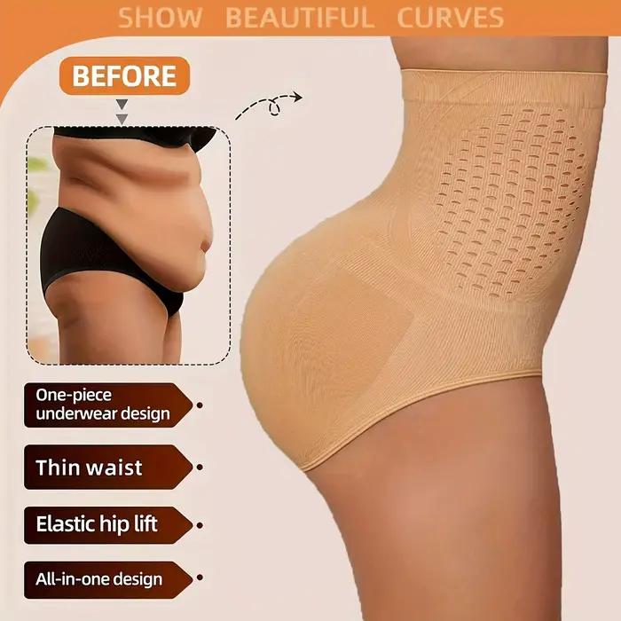 Sous-vêtements façonnant post-partum taille haute pour femmes, culotte de levage des fesses et des h