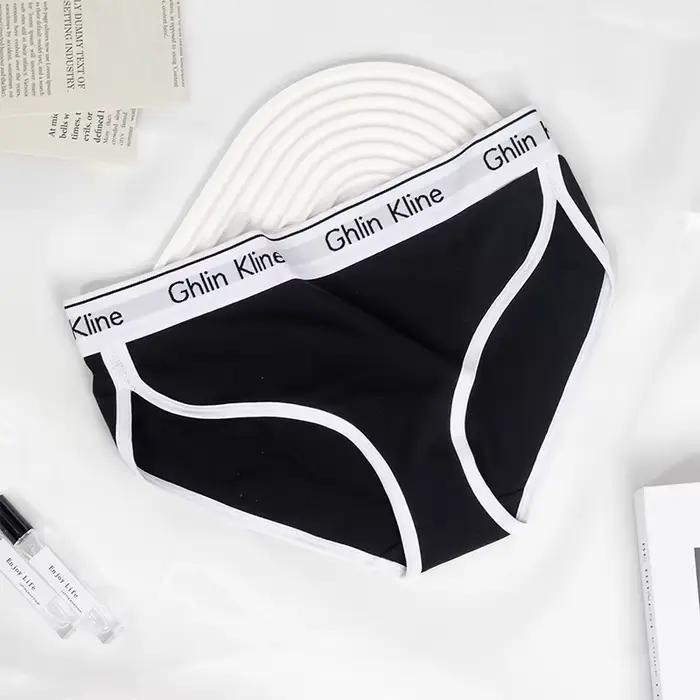 Sous-vêtements tendance pour femmes, slip de course, Yoga, 100% coton, culotte sans couture pour fem