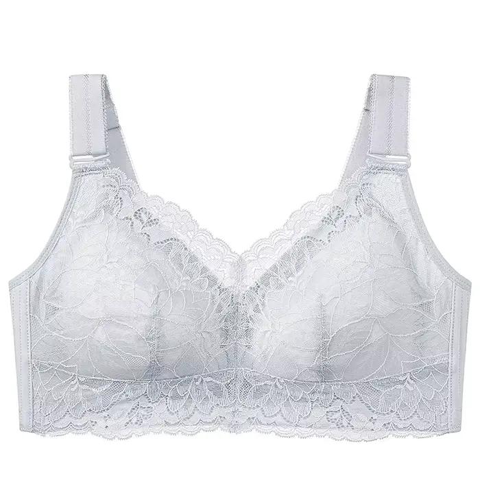 Soutien-gorge confortable à grande taille, sans armatures, soutien-gorge à bonnet complet, sous-vête