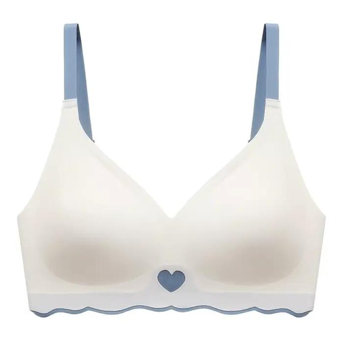 Soutien-gorge sans fil ajusté, antichoc, push-up, sans coutures, effet galbant, réglable, pour le sp