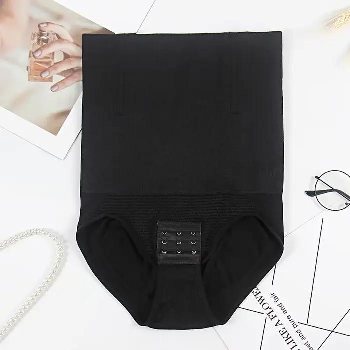 Culotte gainante taille haute pour femme, respirante, amincissante, effet ventre plat, compression a