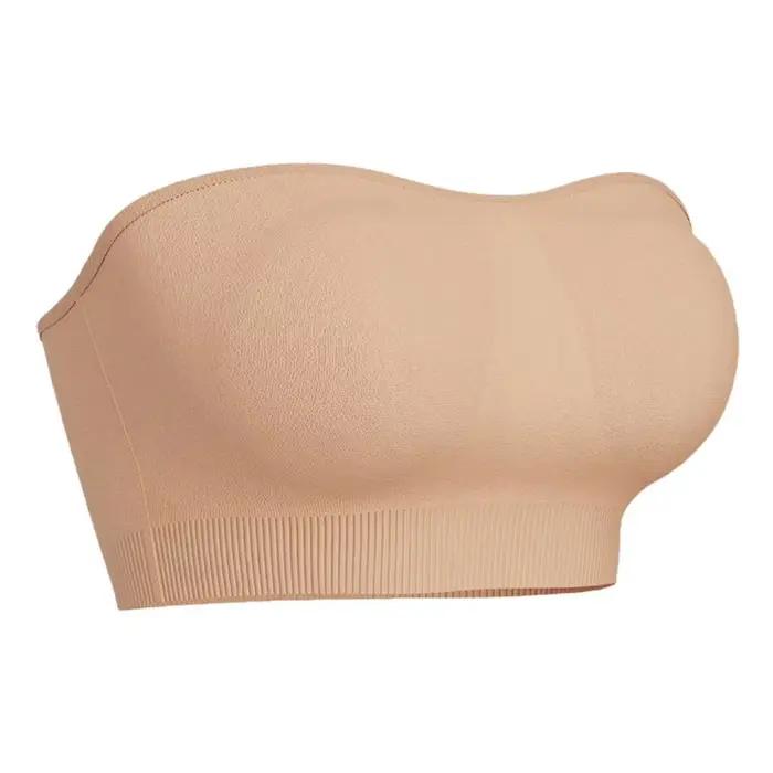 Soutiens-gorge sans bretelles pour femmes, soutiens-gorge bandeau rembourrés push-up, soutiens-gorge
