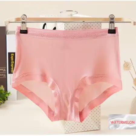 SuyaDream femmes 100% soie naturelle sans couture culotte taille moyenne Boxer sous-vêtements de san