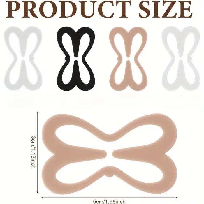 Supports de sangle de soutien-gorge antidérapants 12 pièces pour soutiens-gorge de course – Ajustabl