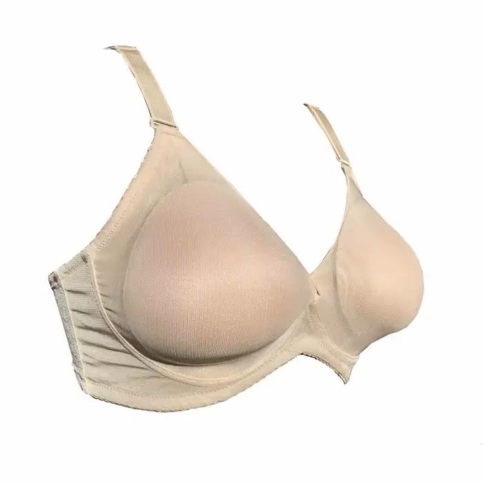 Ensemble de soutien-gorge transparent et une paire en éponge, formes mammaires, sous-sein