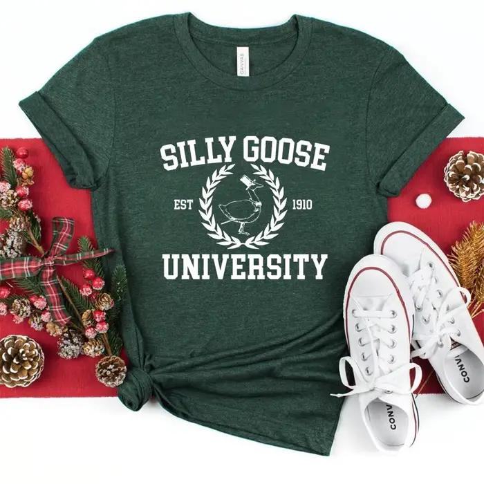 Tričko Silly Goose University s krátkym rukávom