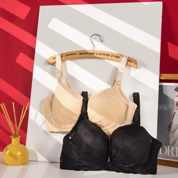 Sexi čipkovaná podprsenka pre ženy vo veľkých veľkostiach