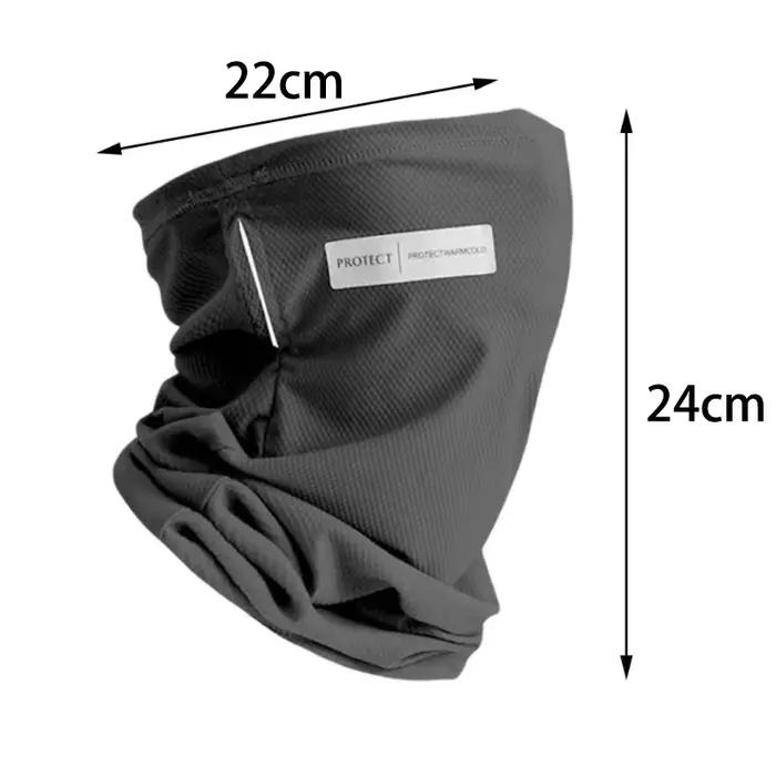 Vonku UV ochrana hodvábna ľadová maska slnečný krém tvárový kryt krčný obal unisex Anti-UV šál