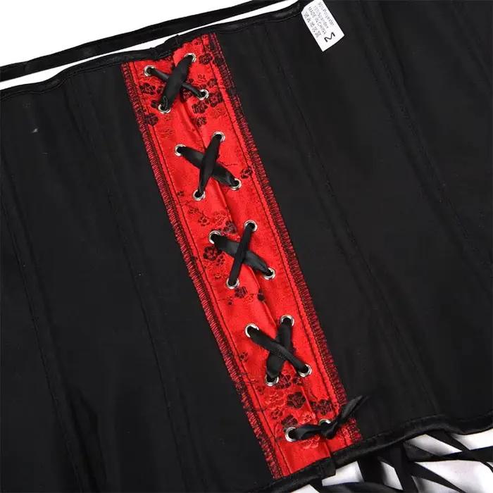 Dámsky korzet s kvetinovým žakárom, sťahujúci pás, sexy bustier, trendy