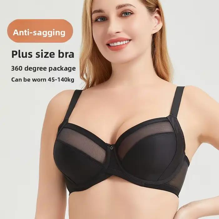 Soutien-gorge minimiseur grande taille couverture intégrale confort tout au long de la journée anti-affaissement pour femmes poitrines généreuses occasions spéciales
