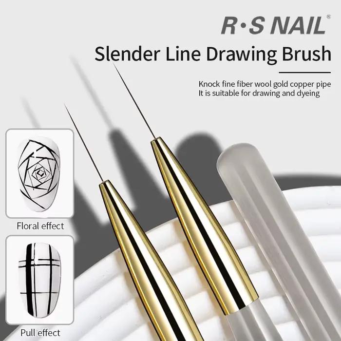 RSNACanon - Štetce na nechty pre nail art