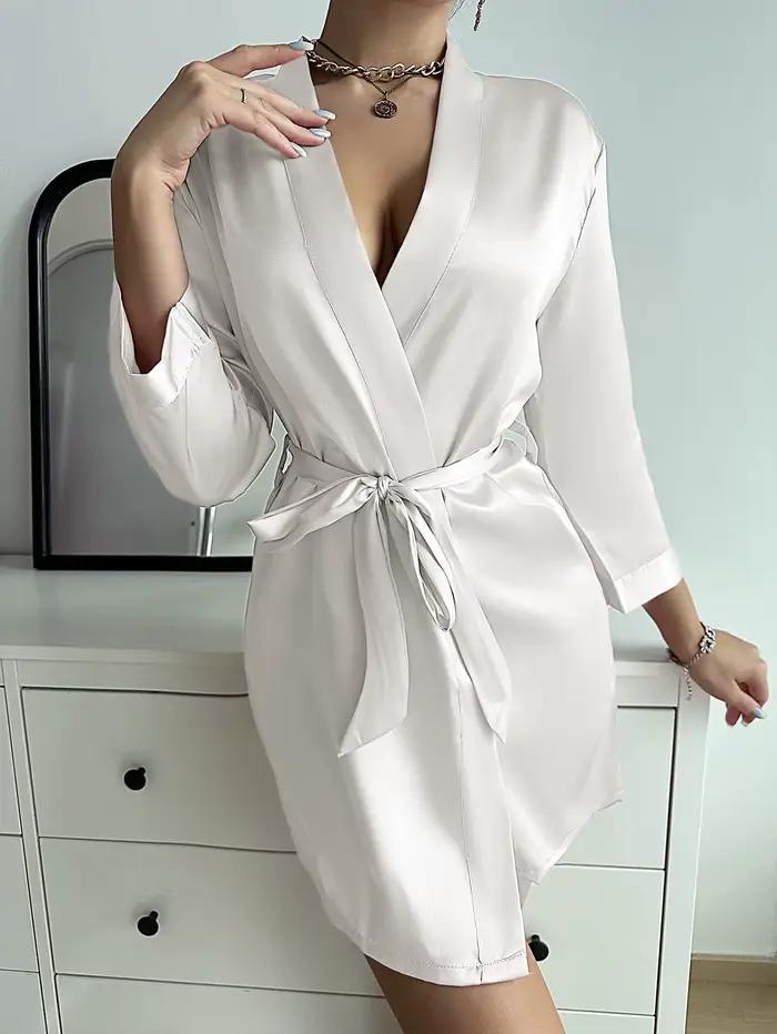 Pyjamas d'été pour femmes, robe de chambre élégante à lacets, vêtements de nuit tendance et sexy pour porter à la maison