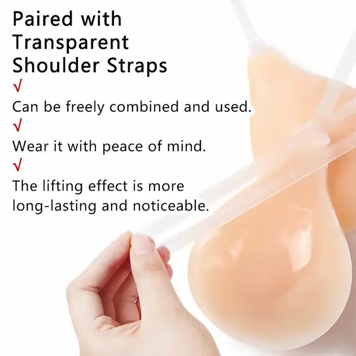 Samolepiaca push-up podprsenka s krížovým strihom pre ženy
