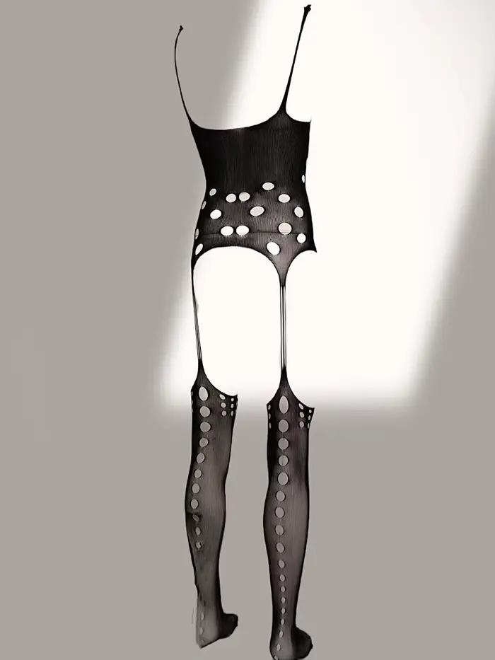 Body sexy en maille Muscle Man, style nuisette uniforme, sans épaules dénudées, pour homme, lingerie de nuit et sous-vêtements