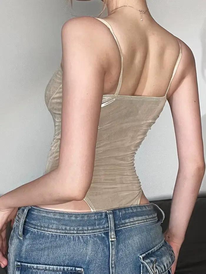 Sexy šnurovacia jednodielna bielizeň