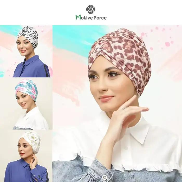 Okamžitý turban Abaya Hidžáb podkapucňa Abayas Hidžáby čiapka pre ženy Jersey šaty islamské