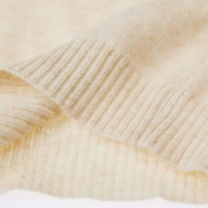 Pletené svetre kašmír dámske 100% merino vlna okrúhly výstrih