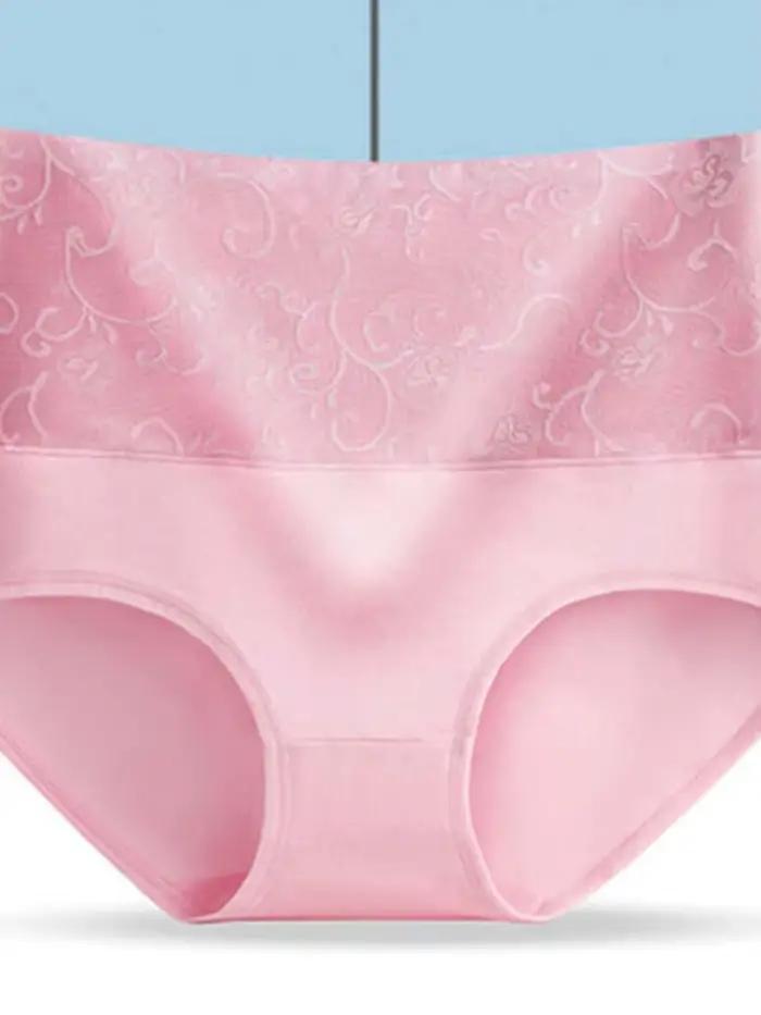 Bavlnené vysoké nohavičky pre ženy, sexy spodná bielizeň