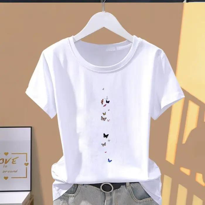 tunique féminine modal streetwear pour femmes junior été printemps ```