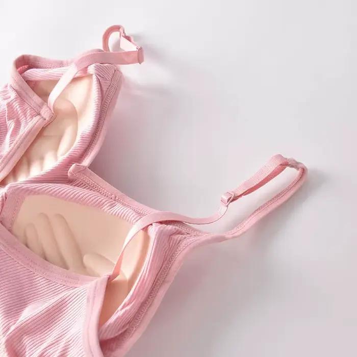 Bavlnená push-up podprsenka s vypchávkami