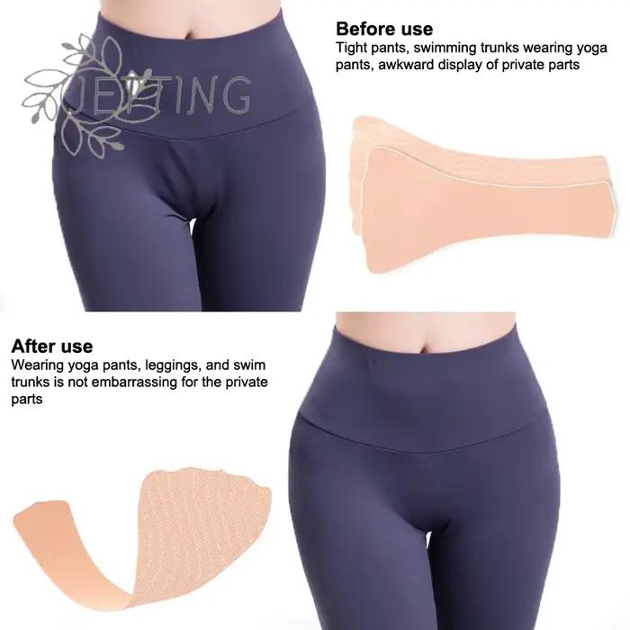 Correcteur d'orteils de chameau, adhésif Invisible réutilisable sans trace pour femmes, Leggings, maillots de bain, vêtements de sport, coussinet de couverture imperméable