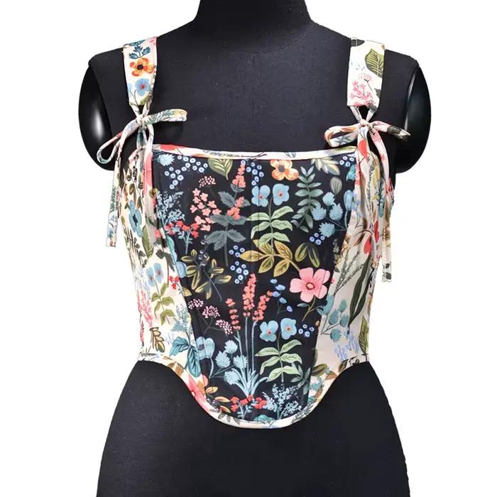 Vintage bustier pre ženy