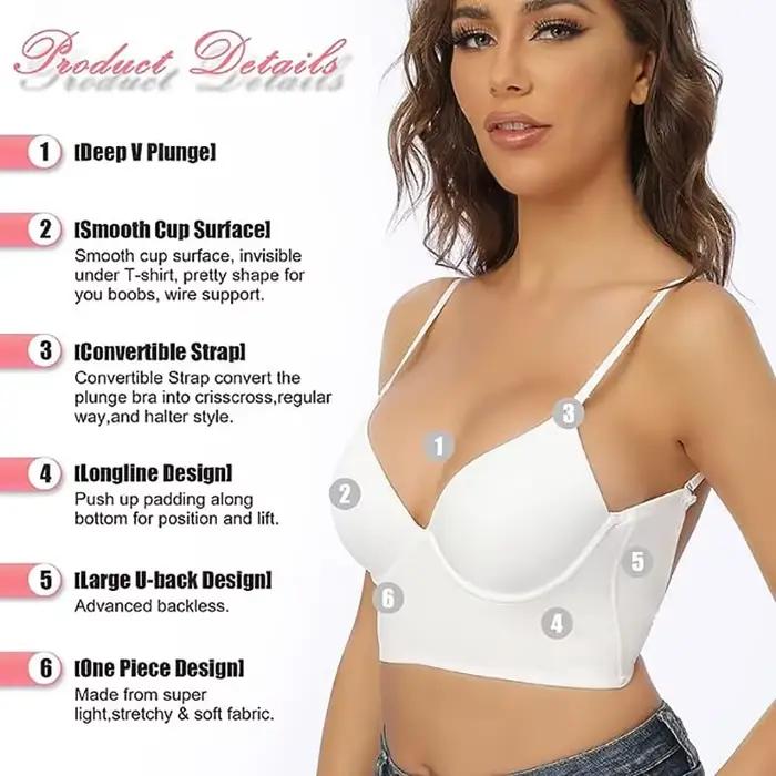 Soutien-gorge dos nu Sexy pour femmes