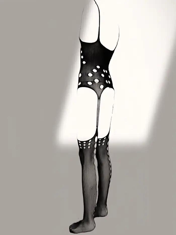 Body sexy en maille Muscle Man, style nuisette uniforme, sans épaules dénudées, pour homme, lingerie de nuit et sous-vêtements