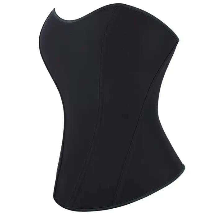 Corsets Bustiers pour femmes surbuste haut Corset Push Up Corselet Sexy fermeture éclair Shaper gothique Corsetto grande taille Corsetto Korsett