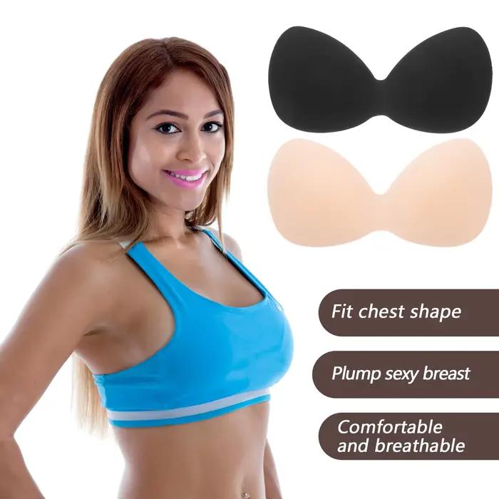 Coussinets de soutien-gorge push up intégrés, 4 pièces, une pièce, sport