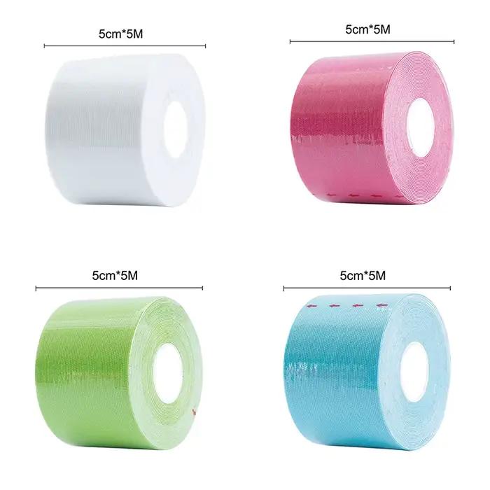 1 rouleau de 5M couvre-mamelon pour femmes soutien-gorge push up avec bande adhésive de sport invisible pour le levage du corps soutien-gorge intime sexy crème