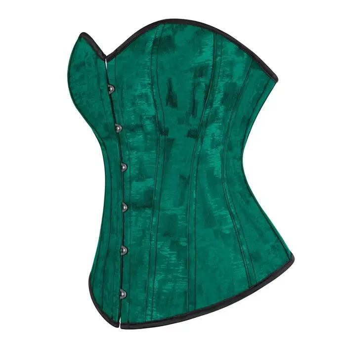 Corset Bustier pour femmes fleur à lacets Bustiers surbuste décontracté Jacquard Korsett Costume de la Renaissance médiévale tenues Steampunk